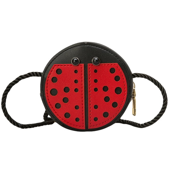 Eease Ladybug Crossbody Bag Cute Animal Shoulder Purse for Women and Girls
