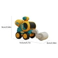 thumbnail image 3 of Wuztai Car Toys for 1-3 Year Old Boys Girls, Press and Go Engineering Vehicle, First Birthday Gifts for Toddlers, 3 of 6