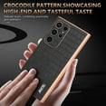 thumbnail image 4 of Allytechgroup Galaxy S22 Ultra Phone Case, Stylish Crocodile Pattern Slim Fit Shockproof Anti-Scratch Bumper Lightweight Case Cover for Samsung Galaxy S22 Ultra, Green, 4 of 8