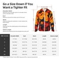thumbnail image 5 of Gaeub Marigold Flowers In Different Colors Men's and Women's UPF 50+ Long-Sleeved Sun Protection Clothing, Fishing Shirt Long Sleeve Zip-X-Large, 5 of 7