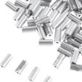 thumbnail image 4 of 100 * Mangas de engarce de aluminio de un solo barril para pesca con monofilamento 1.4mm, 4 of 7