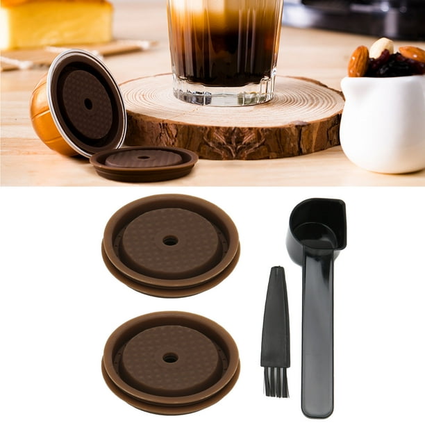 Tapa de la Cápsula de Café de Silicona, Flexible Reciclable Perfecto Coincidencia de Alimentos Cápsula de Café Reutilizable Tapa Ecológica para Vainas de Café