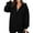 Black, variant on Women's Fashion Hoodies & Sweatshirts Full Zip Long Sleeve T Shirts Hooded Zipper Solid Cardigan Blouse Hoodies Sweatshirt Tops With Pocket