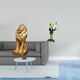 thumbnail image 2 of Figura de león,Estante con estatua de león para escritorio,oficina,decoración del hogar,Figura decorativa de león coleccionable de escritorio,Figura de escritorio,Estatua de rana, 2 of 8