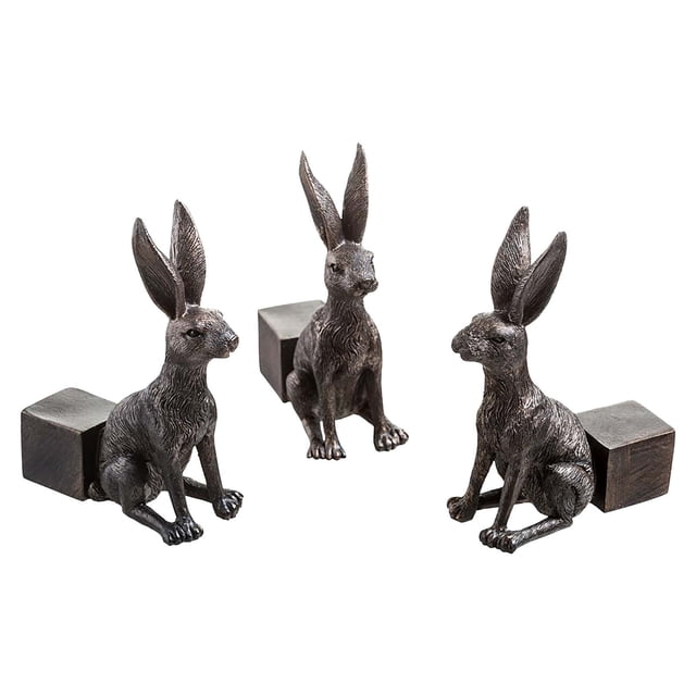 3Pcs Mini Rabbit Resin Plant Pot Feet, 1.9x1.5inch Dog Bedpan Feet, Dog, Rabbit Decorative Pot Feet, Decorative Gift