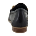 thumbnail image 4 of Clarks Sarafyna Iris Women's Loafers & Slip-Ons Black Leather Size 8 W, 4 of 8