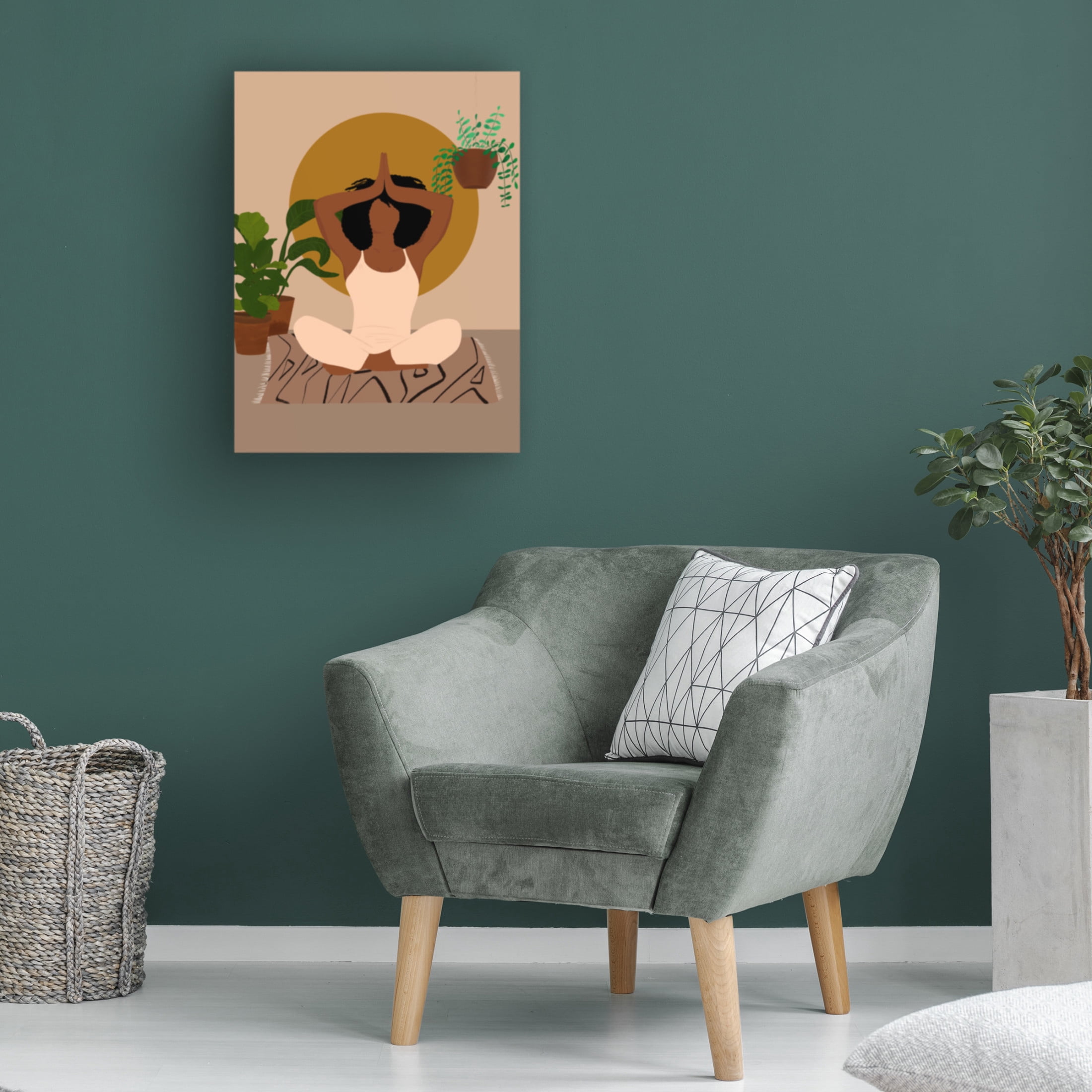 Trademark Fine Art Carelle N'guessan Safe Space Canvas Wall Art