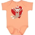 thumbnail image 3 of Inktastic Hug Sock Monkey Boys or Girls Baby Bodysuit, 3 of 5