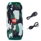 thumbnail image 1 of Altavoz Tarjeta TF Radio Altavoz inalámbrico Apagado automático Recargable Compatible con Bluetooth 4.2 Caja de sonido, camuflaje Vogacara EL002271-04B, 1 of 2