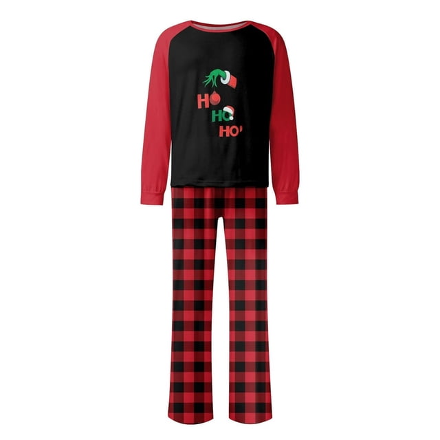 Pyjamas de Noël Assortis pour Femmes Ensembles de Pyjamas de Vacances pour la Famille