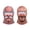 2pcs-c, variant on Crusty Face Mask Funny, Old Man Ski Mask Funny Realistic Face, 3D Printed Fleece Lined Windproof Balaclava for Winter