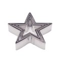 thumbnail image 4 of Dadam Star Cookie Cutters Set of 5 - Stainless Steel Star Cookie Cutter Set - Five-Pointed Star Biscuit Molds Fondant Cake Cookie Cutter Set Pastry Mold, 4 of 5