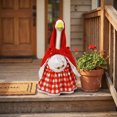 thumbnail image 3 of Novryn Goose Outfit Christmas Clothes For Yard, 22 x 14 Inch Polyester Cover With A Printed Holiday Pattern And A Slip On Fit, Porch Lawn Garden Or Front Yard Display Use, 3 of 9