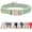 Grass Green, variant on Minzimin 1Pack Soft Cotton Dog Collar Adjustable Corduroy Dog Collars for Small Medium Large Female Dogs(Pink,Small)