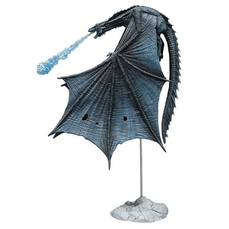 Game of Thrones Viserion Ice Dragon Deluxe Box, Blue, Incredibly detailed figure of vision showcasing his ice Dragon form from the season 7.., By McFarlane Toys