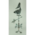 thumbnail image 3 of Verdigris Pélican en Métal Patiné avec Support de Toit, 3 of 3