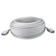 thumbnail image 1 of QVS  50 ft. Premium VGA HD15 Male to Female Tri - Shield Extension Cable, 1 of 1