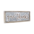 thumbnail image 3 of Contemporary Home Living 24.5" Gray and Brown Horizontal Rustic Wall Sign, 3 of 4