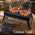 thumbnail image 2 of Asador de Carbón CM-TOP Plegable de Acero Inoxidable Parrilla Portátil de Carbón Vegetal, 2 of 5