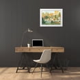 thumbnail image 3 of Miller, Dianne 24x19 White Modern Wood Framed Museum Art Print Titled - Plein Air Garden IV, 3 of 4