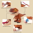 thumbnail image 3 of POINTERTECK Dinosaur Stationery Set Dinosaur Stationery Set with Stapler Eraser Tape Measure Pencil Dinosaur Pencil Sharpener with Removable Limbs Mouth High Simulation Dinosaur Toy for K, 3 of 9