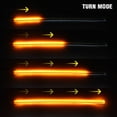 thumbnail image 2 of LNGOOR DRL LED Light Strips, Flexible Car Decorative Daytime Running Lights Dual Color LED Strip Tube Switchback Headlight & Turn Signal Light, 2 of 7