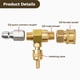 thumbnail image 4 of Inyector descendente para lavadora a presión, kit de inyector químico para lavadora eléctrica con conexión rápida de 3/8 de pulgada, dispensador de jabón ajustable de 4000 PSI, 4 of 7