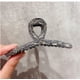 thumbnail image 1 of Clip de tiburón de ojo de gato Rhinestone - plata, clip de agarre de la parte posterior de la cabeza de las mujeres, clip de tiburón grande, premium JM, 1 of 5