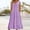 *Purple, variant on ClodeEU Women's V Neck Sleeveless Pleated Tunic Midi Dress ,Casual Summer Loose Fit Dress Black,Womens Plus XXL