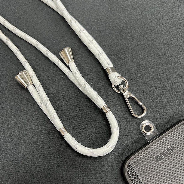 Adhesivo trasero para cordón de teléfono móvil, cordón japonés, cordón colgante oblicuo, ajustable, cuerda telescópica universal