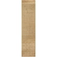 thumbnail image 2 of Basket Weave Pattern Rug in Peach (2 ft. 6 in. x 10 ft. Runner), 2 of 4