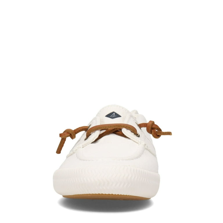Sperry Women s Lounge Away 2 Boat Shoe White Linen 7.5 M