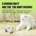 thumbnail image 7 of POLISE Spaces Cat Teaser Wand Toy with Feather Attachment, Polyester Fabric, Handheld Interactive Play Stick, Indoor Pet Accessory, 7 of 7