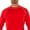 Red, variant on Mens UPF 50+ Rashguard Swim Tee Long Sleeve Running Shirt Swimwear Swim Shirts, Red, Size: M, Uzzi Active Wear