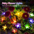 thumbnail image 4 of Zukuco Flower Fairy Lights 10FT 20LED Cherry Blossom String Lights Battery Operated Waterproof for Camping,Garden,Birthday,Easter,Christmas,Wedding Party,Bedroom (Multicolor), 4 of 7