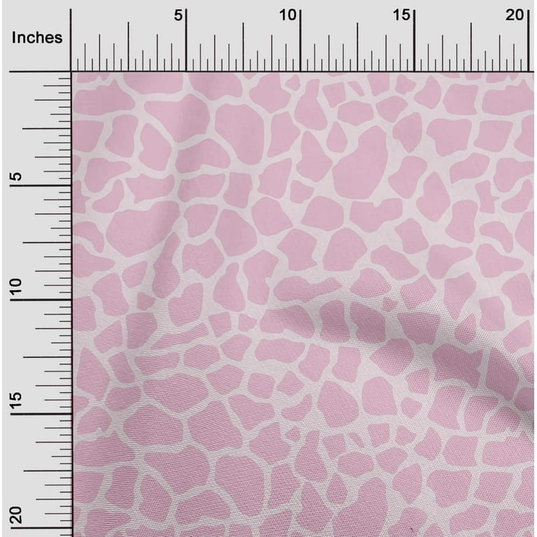 Giraffe jersey shop fabric