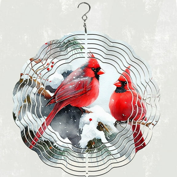 Cardinal Wind Spinner