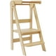 thumbnail image 1 of Torre de Aprendizaje Montessori Plegable Bluelander para Niños, Torre de 2 Escalones, Antideslizante, 1 of 5