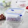 thumbnail image 5 of Sterilite Ultra•Seal™ 5.7 Cup Square, Latching Food Storage Container, Airtight Watertight Seal, Blue, 6 Count, 5 of 11