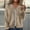 Khaki, variant on Fartey Women's Zip Up Cardigan Sweater Knit Cable Long Sleeve Jackets Soft Comfy Crewneck Casual Cardigans Fashion Simple Solid Color Coat Khaki 2XL