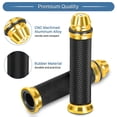 thumbnail image 2 of Motorcycle Handlebar Hand Grips Gel, 2 of 8