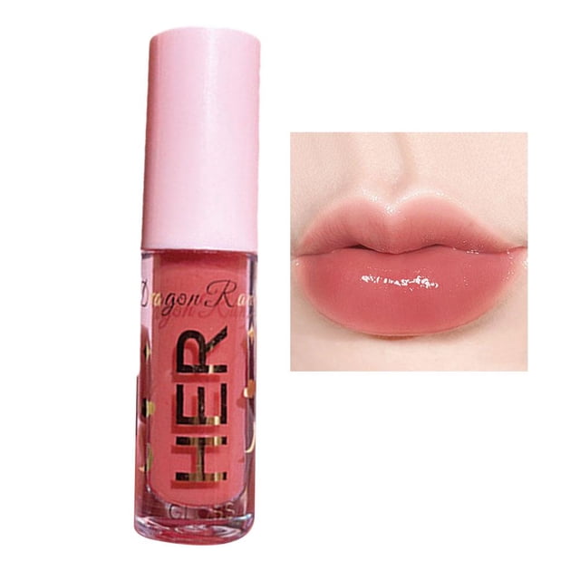 CAIROYAR Esmalte de labios Agua Esmalte de labios Espejo de lápiz labial Esmalte de labios Brillo de labios Multicolor^ζ