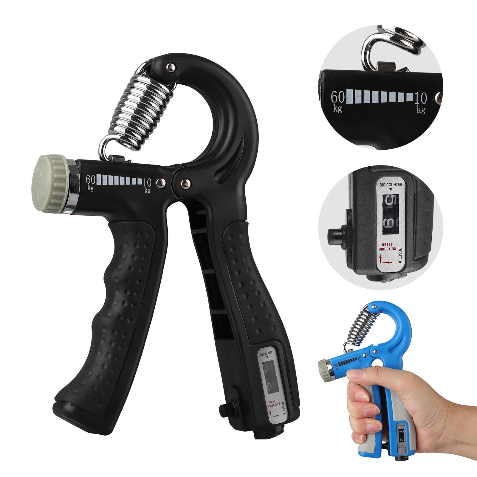 Fitness Hand Grip Strengthener Strength, Increasing Hand Wrist Forearm