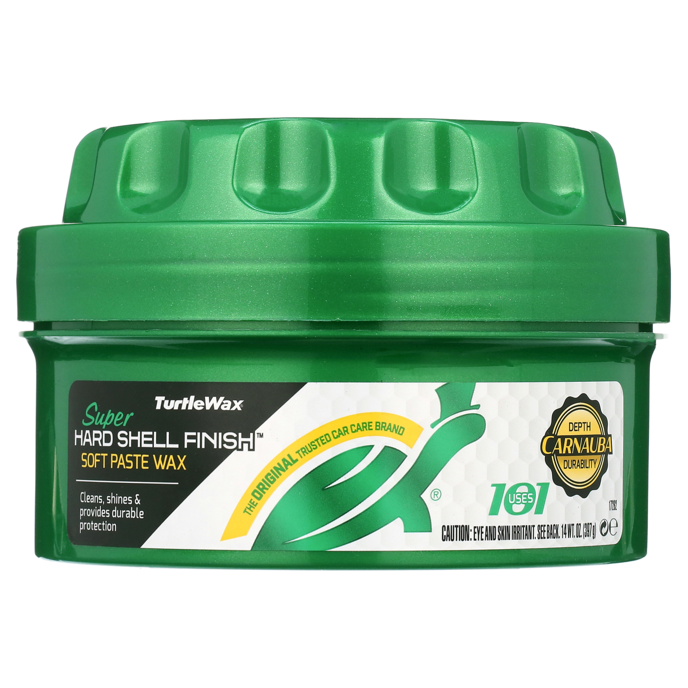Turtle Wax 50810 Super Hard Shell Paste Wax, 14 oz