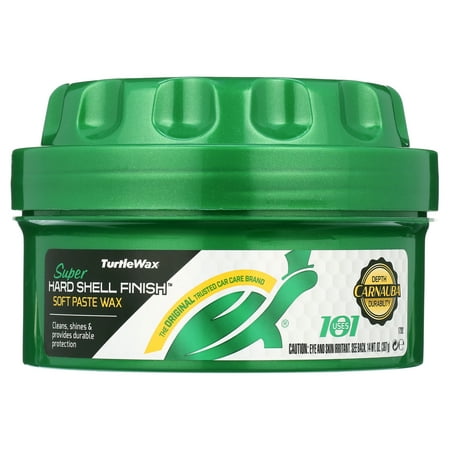 Turtle Wax 50810 Super Hard Shell Paste Wax, 14 oz