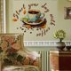 thumbnail image 2 of Pegatinas de Pared de de Café, DecoracióN de Fondo de Restaurante, Mural para CafeteríA, Cocina, HabitacióN, DecoracióN del Hogar, CalcomaníAs Autoadhesivas, 2 of 5