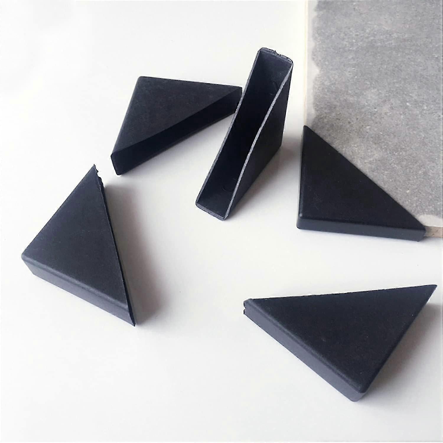 5mm Glass and Mirror Safety Edge & Corner Guards Cushion Product to Angles Plastics Corner Protectors (200pcs, Black)