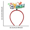thumbnail image 2 of XASZHN Europe Cup 2024 Cheering Hair Bands Soccer Games Fans Accessory H_004 One Size, 2 of 3