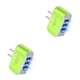 thumbnail image 3 of Adaptador de carga Inteprter USB LED 1000mA 3 puertos Negro, 3 of 5