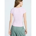 thumbnail image 3 of Scoop Women's and Women's Plus Refined Contour V-Neck Tee, Sizes XS-4X, 3 of 5
